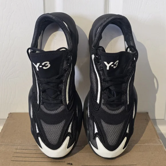 Men's Y-3 Ren Sneakers, sz 12.5 - Picture 3 of 7